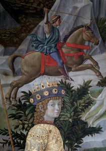 Die Reise der Heiligen Drei Könige (Detail)