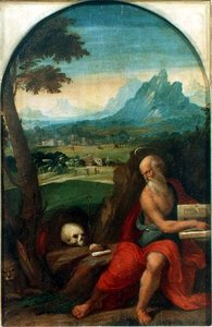 St. Hieronymus von Benvenuto Tisi da Garofalo