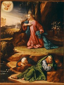 Die Agonie im Garten (Gemälde von Benvenuto Tisi, genannt il Garofalo) von Benvenuto Tisi da Garofalo
