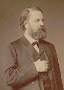 Porträt des Geigers und Komponisten Joseph Joachim, 1887