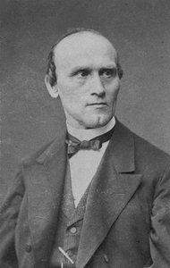 Porträt des Komponisten Friedrich Kiel 1821-1885