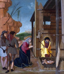 Die Anbetung der Hirten von Bernadino Jacobi Butinone