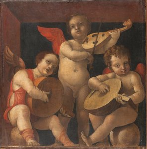 Engel Musiker von Bernadino Zenale