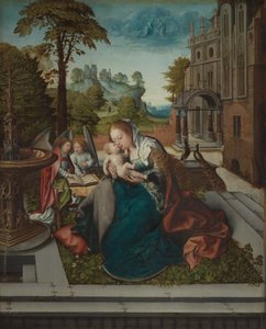Jungfrau und Kind mit Engeln, ca. 1518