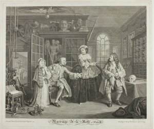 Tafel Drei, aus Marriage à la Mode von Bernard Baron