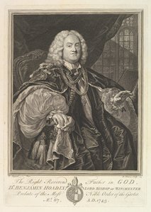 Der hochwürdige Vater in Gott, Dr. Benjamin Hoadly, Lord Bischof von Winchester von Bernard Baron