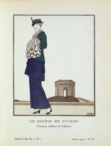 Der Garten von Peyrou - Kostüm von Chéruit