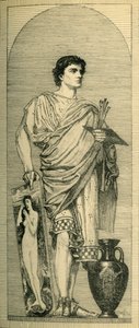 Apelles: Entwurf für ein Mosaik, um 1864 von Bernard Collier