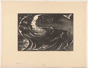 Die Flut von Bernard Essers (signed by artist)