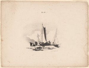 Boote am Strand