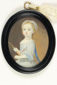 Ein junges Kind, geboren 1714, ca. 1716