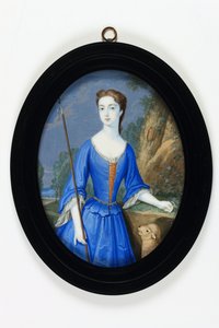 Lady Frances Spencer, später Gräfin von Carlisle (Email) von Bernard III Lens