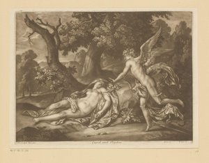 Cupido und Psyche von Bernard Lens (II)