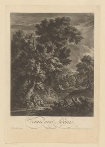 Venus und Adonis von Bernard Lens (II)