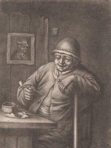 Mann beim Rauchen