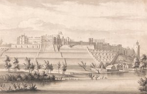 Schloss Windsor von Norden von Bernard Lens