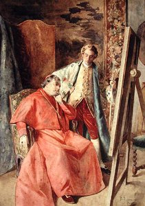 Maler und Prälat von Bernard Louis Borione