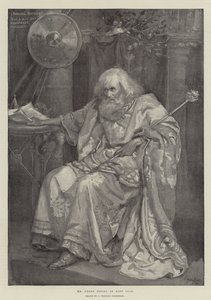 Mr. Henry Irving als König Lear