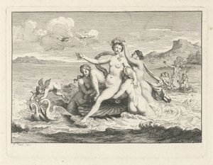 Die Geburt der Venus von Bernard Picart