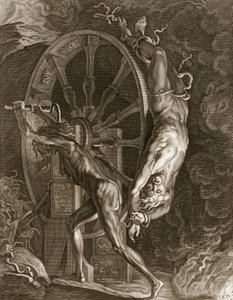 Ixion in der Unterwelt am Rad, 1731