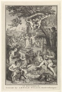 Landschaft mit Hirten und Hirtinnen