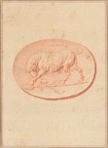 Eines von sechs Kameen mit mythologischen und klassischen Motiven von Bernard Picart