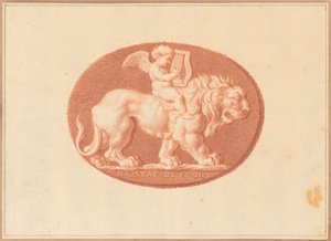 Eines von sechs Kameen mit mythologischen und klassischen Motiven von Bernard Picart