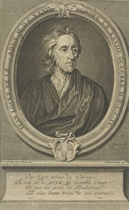Porträt des Arztes und Philosophen John Locke 1632-1704, 1721