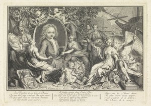 Porträt von Wilhelm IV., Prinz von Oranien-Nassau von Bernard Picart