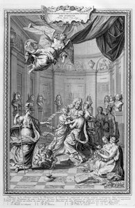 Lob der Akademiker der Royal Academy of Science... 1728