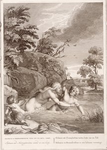 Salmacis und Hermaphroditus vereint in einem Körper, 1731
