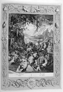 Szene der Hölle, 1733