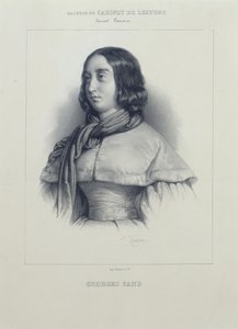 Porträt von George Sand