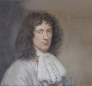Porträt von Christiaan Huygens 1629-1695, 1686