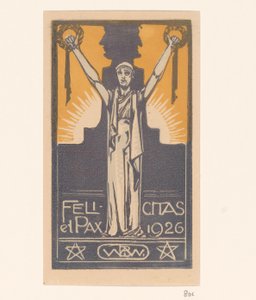 Felicitas et Pax 1926 von Bernard Willem Wierink