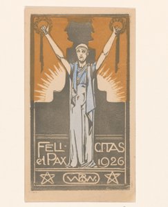 Felicitas et Pax 1926 von Bernard Willem Wierink