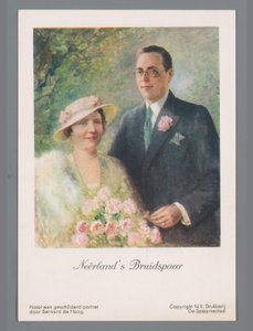 Niederländisches Brautpaar