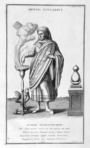 Eine Darstellung des Januars, 1757