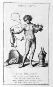 Eine Darstellung des Juli, 1757