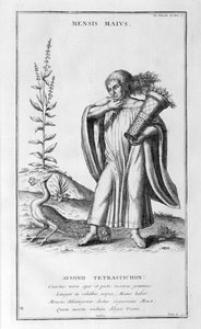 Eine Darstellung des Mai, 1757