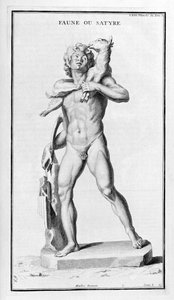 Faun oder Satyr, nach einer römischen Statue, 1757