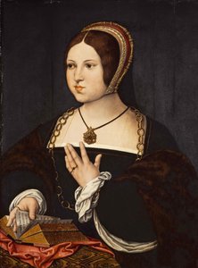 Porträt von Marie Haneton, um 1518