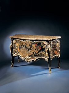 Eine Louis XV Kommode, 1710-65 von Bernard van Risenburgh II