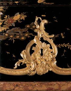 Kommode, ca. 1745 (mit Ormolu montierter japanischer Lack & ebonisiertes Holz)