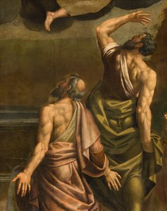 Apsis, Altarbild von Bernardino Gatti genannt Il Sojaro, vollendet von Giovanni Battista Trotti genannt IL Malosso, Himmelfahrt der Jungfrau