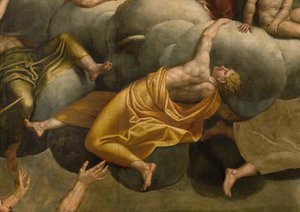 Apsis, Altarbild von Bernardino Gatti genannt Il Sojaro, vollendet von Giovanni Battista Trotti genannt Il Malosso, Himmelfahrt der Jungfrau von Bernardino Gatti