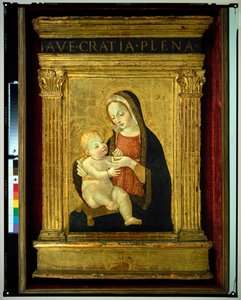 Madonna und Kind von Bernardino Fungai