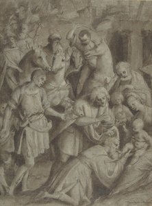 Die Anbetung der Könige, 1553