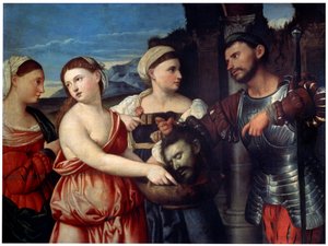 Salome, 16. Jahrhundert von Bernardino Licinio