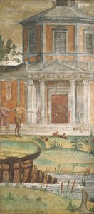 Cephalus und Pan am Tempel der Diana, ca. 1520-1522